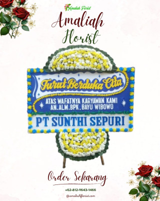 Papan Bunga Duka di Balekambang